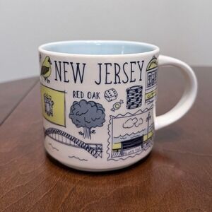 Starbucks 'Been There' Series Collectible State Mug - New Jersey 14 oz